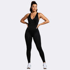 Mono negro con espalda cruzada - Negro