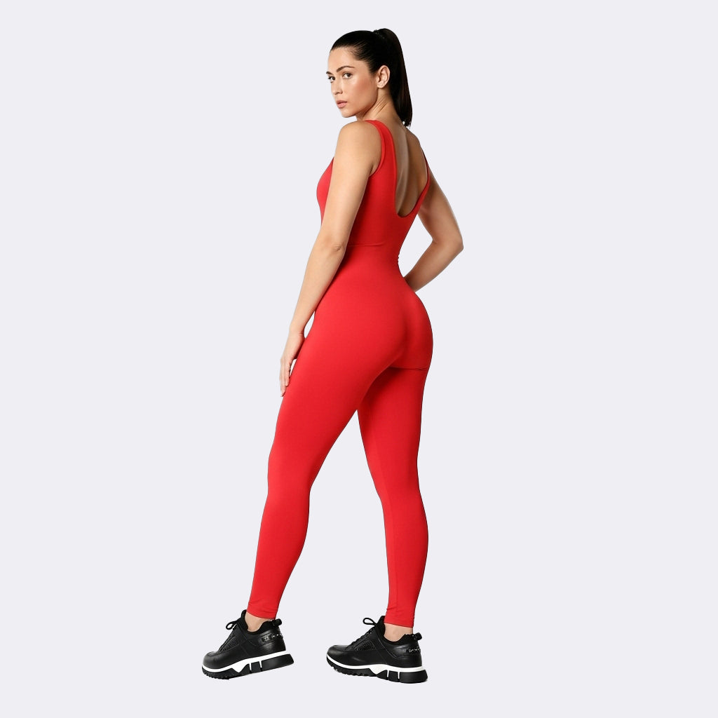 Bodysuit Macaco Jumpsuit - Red