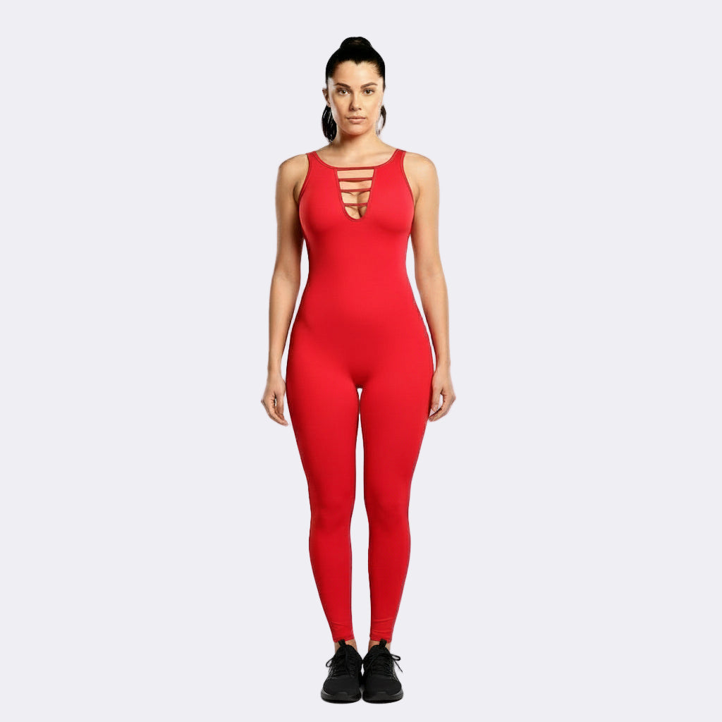 Bodysuit Macaco Jumpsuit - Red