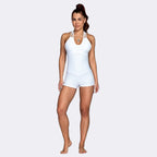 Carnival Brazilian Texturized Jumpsuit - White