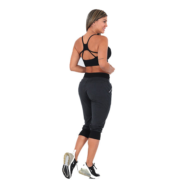 Dark Flow 3/4 Only Jogger  Small - Dark Grey