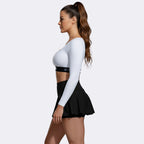 Conjunto de falda de manga larga