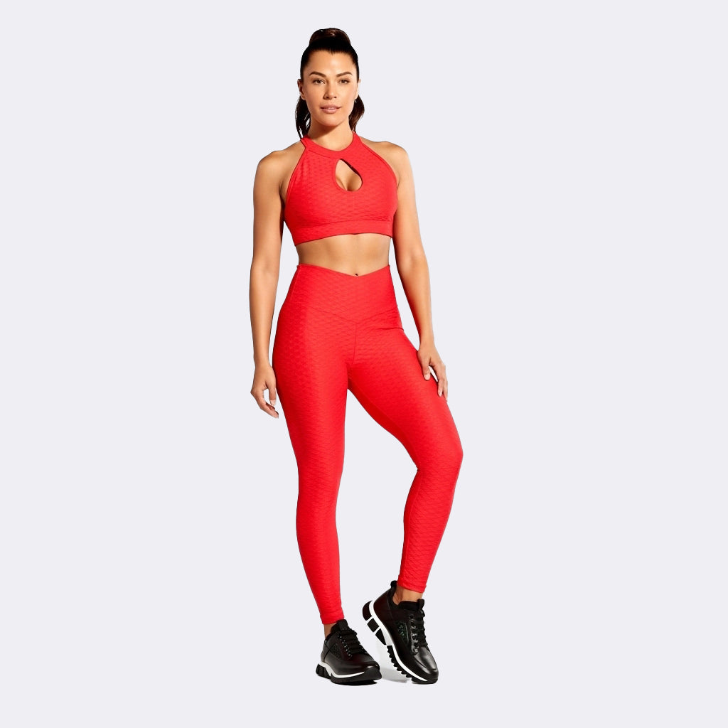 Garota Brazilian Texturized - Red