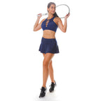 Royal Motion Garota Skirt Single - Royal Blue