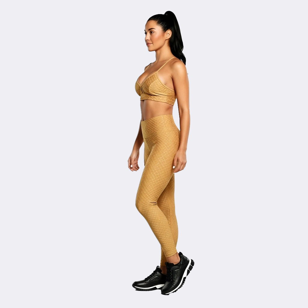Gold Mystery Texturized PushUp Set - Gold