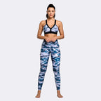 Conjunto deportivo estampado Grey Warrior - Camuflaje gris