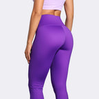 Pantalón deportivo de control de escultura lila - Individual