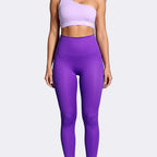 Pantalón deportivo de control de escultura lila - Individual