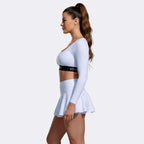 Conjunto de falda de manga larga