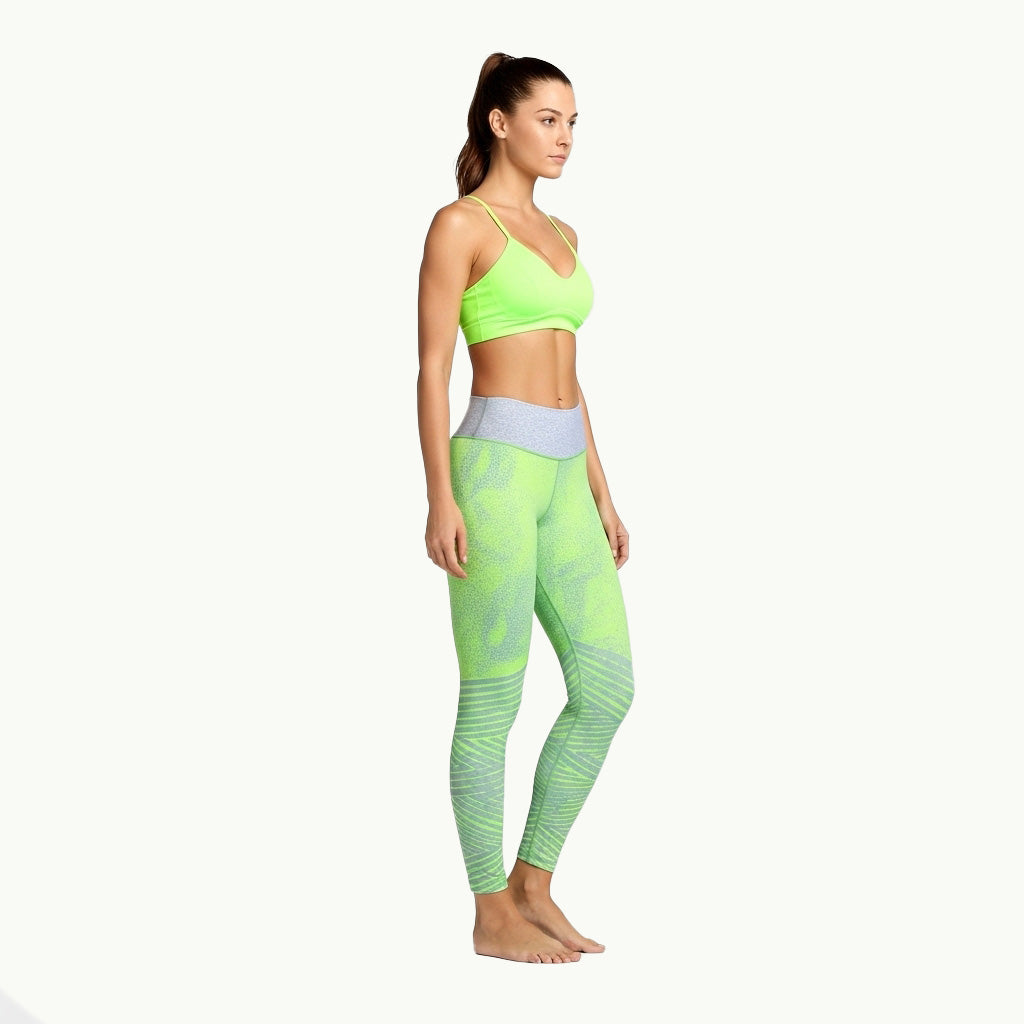 Neon Sublimated Gym Set - Electric Green