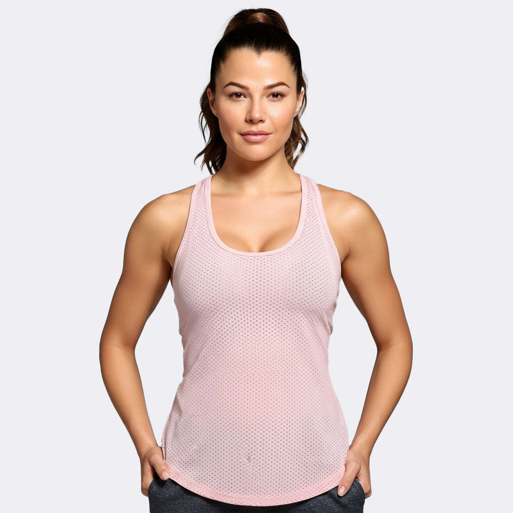Peach Adjust Adjustable Back Top - Peach