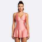 Peachy Glow Dress – Pink Peach