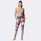 Red Strike Sublimated Gym Set - Red Camo Fitness