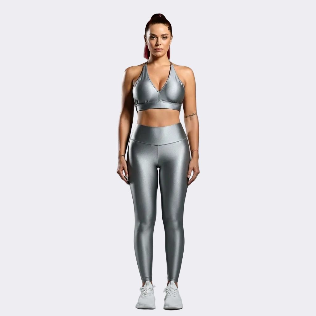 Silver Sparkle Metallic Set - Silver