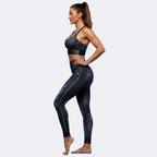 Conjunto de leggings y jeans push up