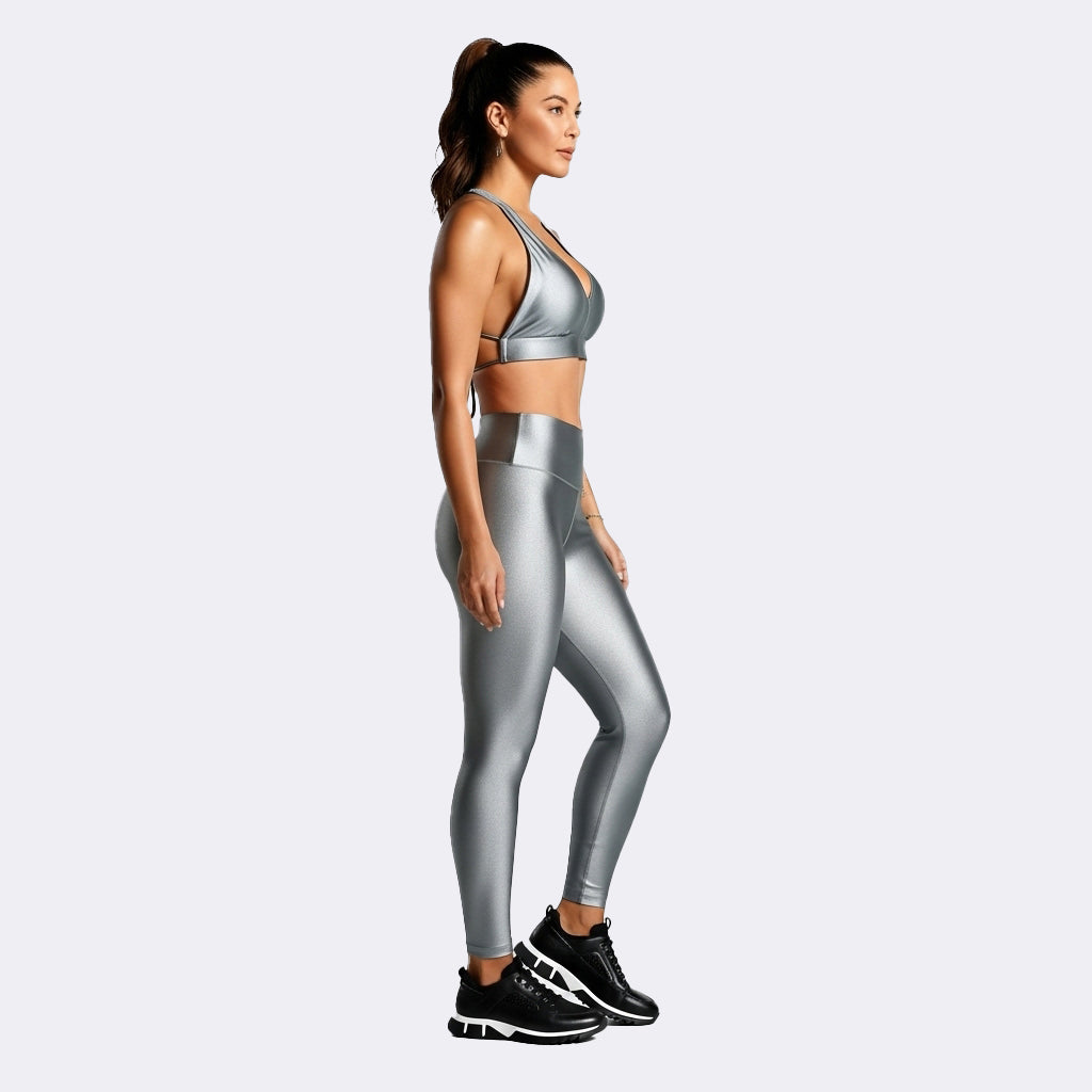 Steel Shimmer Metallic Set - Steel Grey