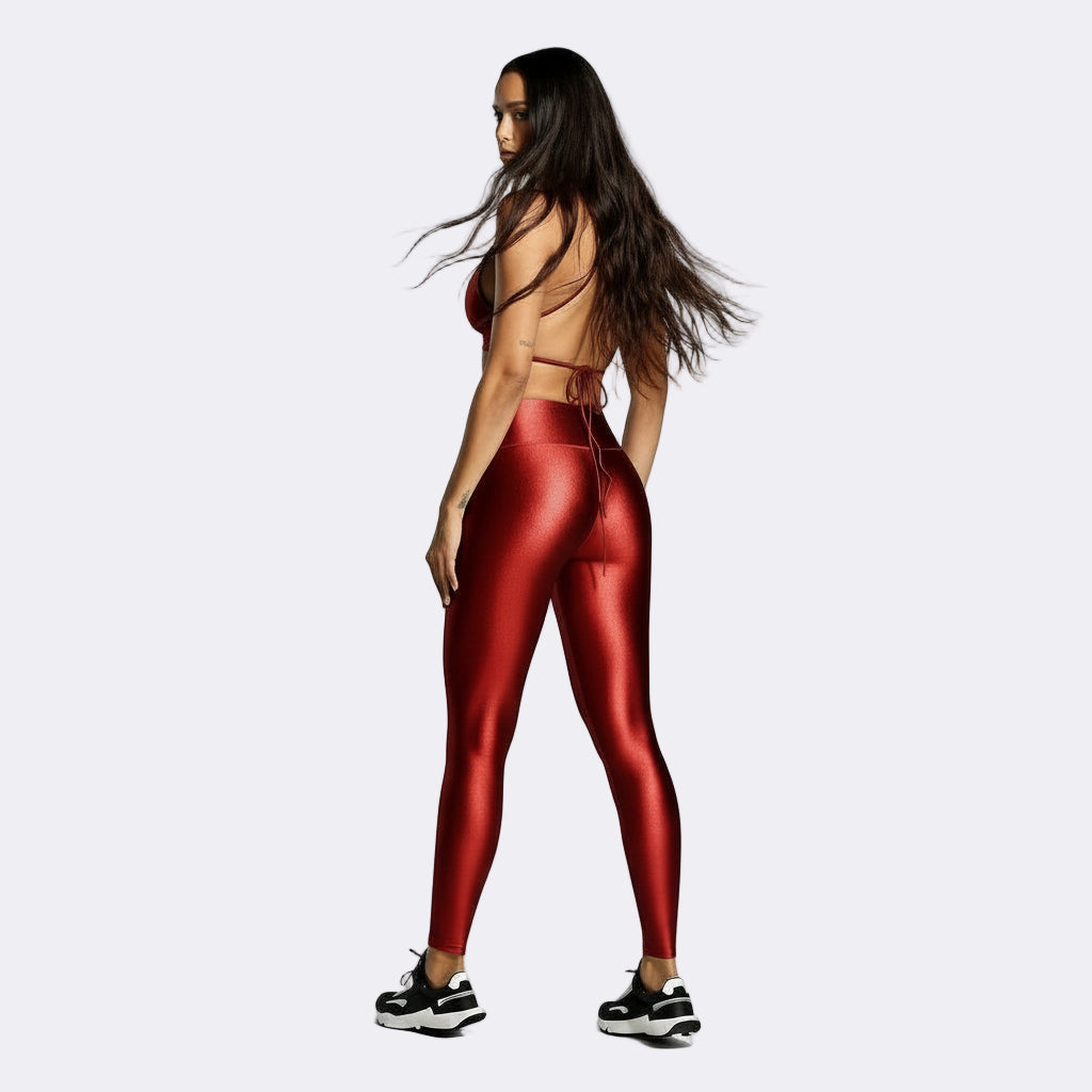 Red Shimmer Metallic Set - Red