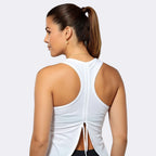 White Adjust Adjustable Back Top - White