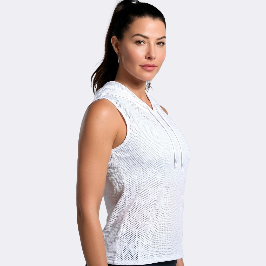 Sudadera con capucha y tirantes (solo la sudadera)