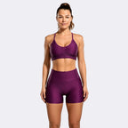 Wine Carnival Brazilian Texturized Short Set - Wine