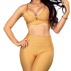 Gold Mystery Texturized Push-Up Set - Gold