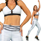 Conjunto de gimnasio Victory Pure Sublimated - Blanco irrompible