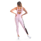 Pink Athlete Sublimated Macaco Bodysuit - Pink