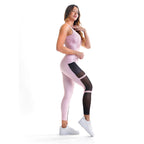 Pink Athlete Sublimated Macaco Bodysuit - Pink