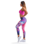 Power Pink Sublimated Gym Set - Hot Pink Bold
