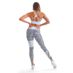 Tribal Spirit Sublimated Gym Set - White