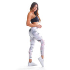 Rose Garden Sublimated Gym Set - Black Rose Floral