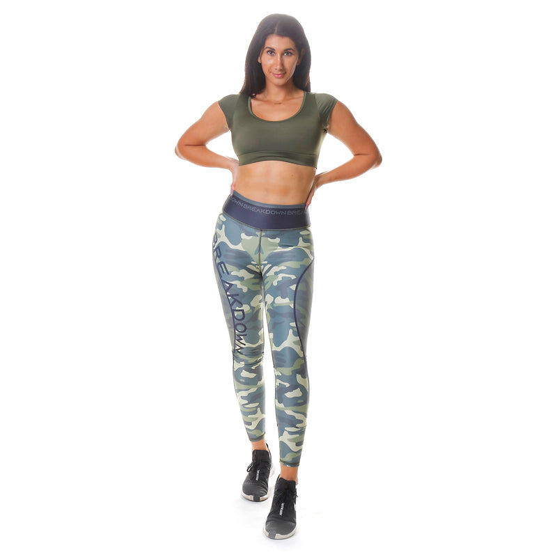 Camo Fierce Sublimated Gym Set - Breaking Down
