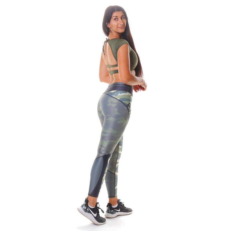 Camo Fierce Sublimated Gym Set - Breaking Down