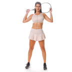 Vanilla Twirl Garota Skirt Set - Vanilla