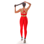 Red Mystery Texturized Push-Up Set - Red