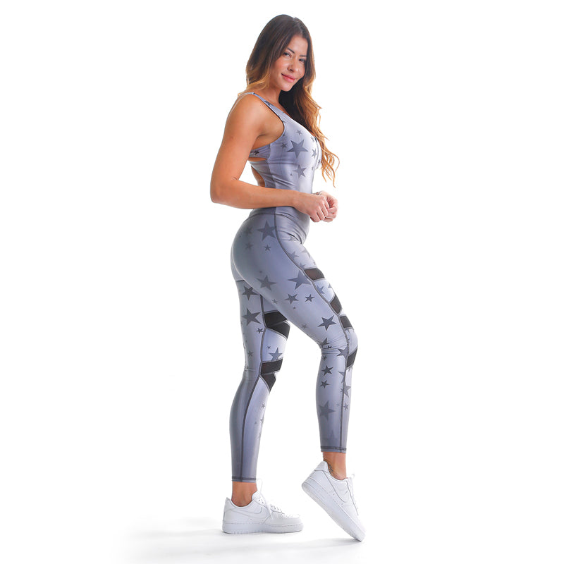 Starship Galaxy Sublimated Macaco Bodysuit - Starship