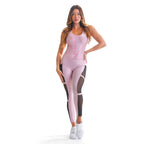 Pink Athlete Sublimated Macaco Bodysuit - Pink