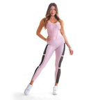 Pink Athlete Sublimated Macaco Bodysuit - Pink